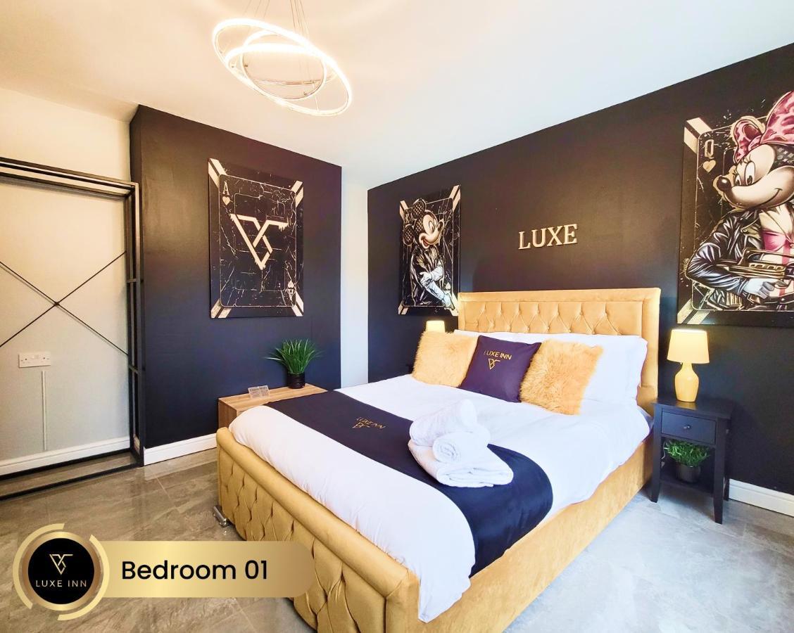 Nr Birmingham City Centre, 5 Bed, Luxe Inn Экстерьер фото