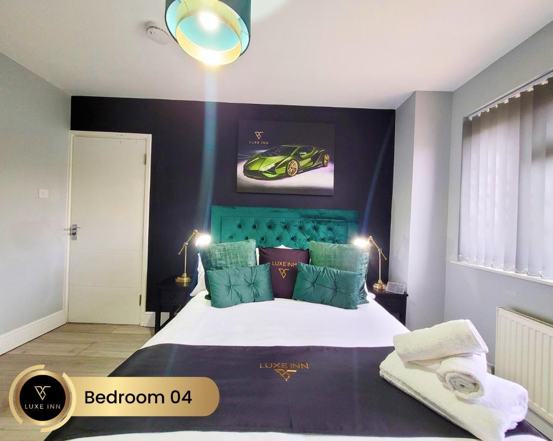 Nr Birmingham City Centre, 5 Bed, Luxe Inn Экстерьер фото