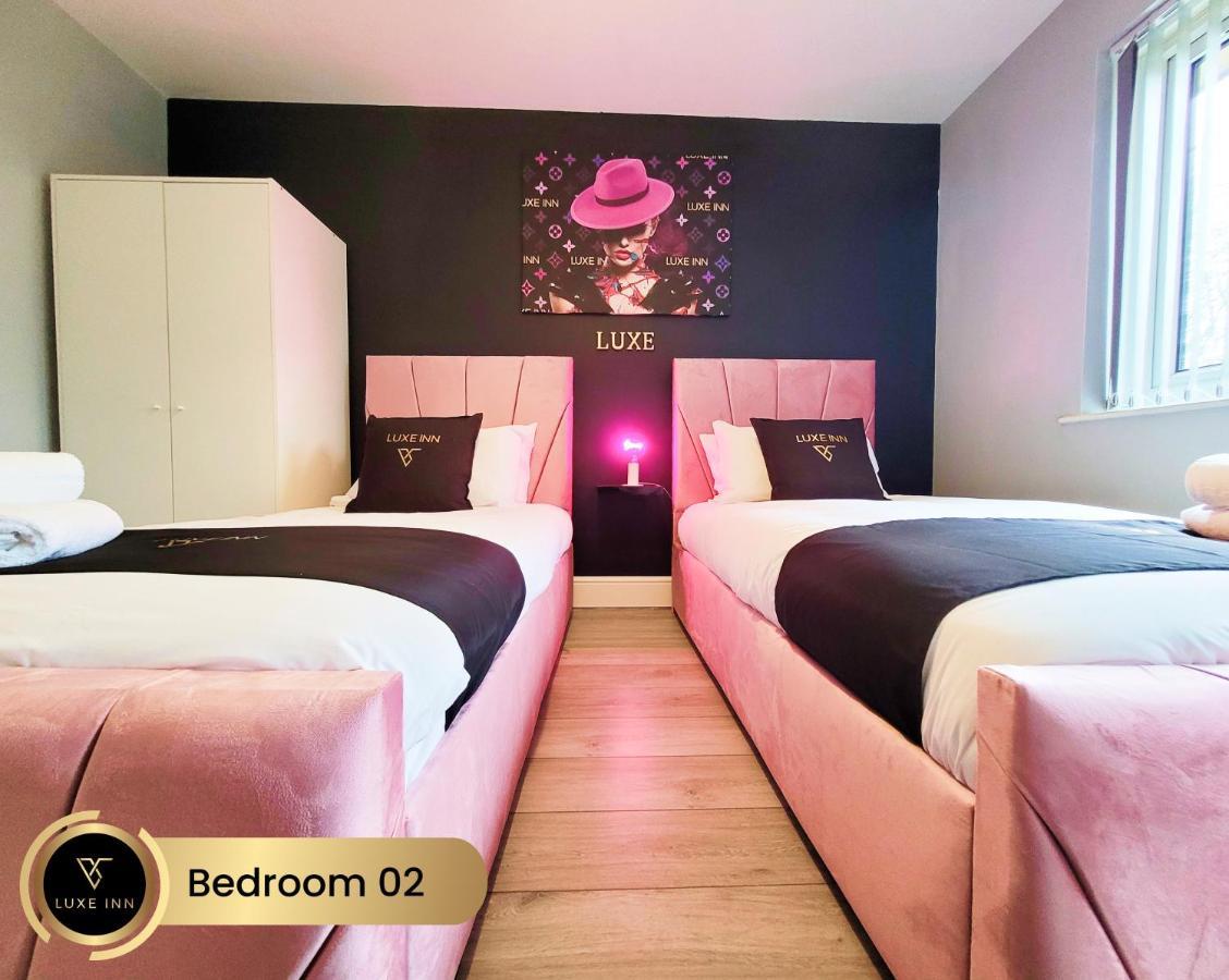 Nr Birmingham City Centre, 5 Bed, Luxe Inn Экстерьер фото