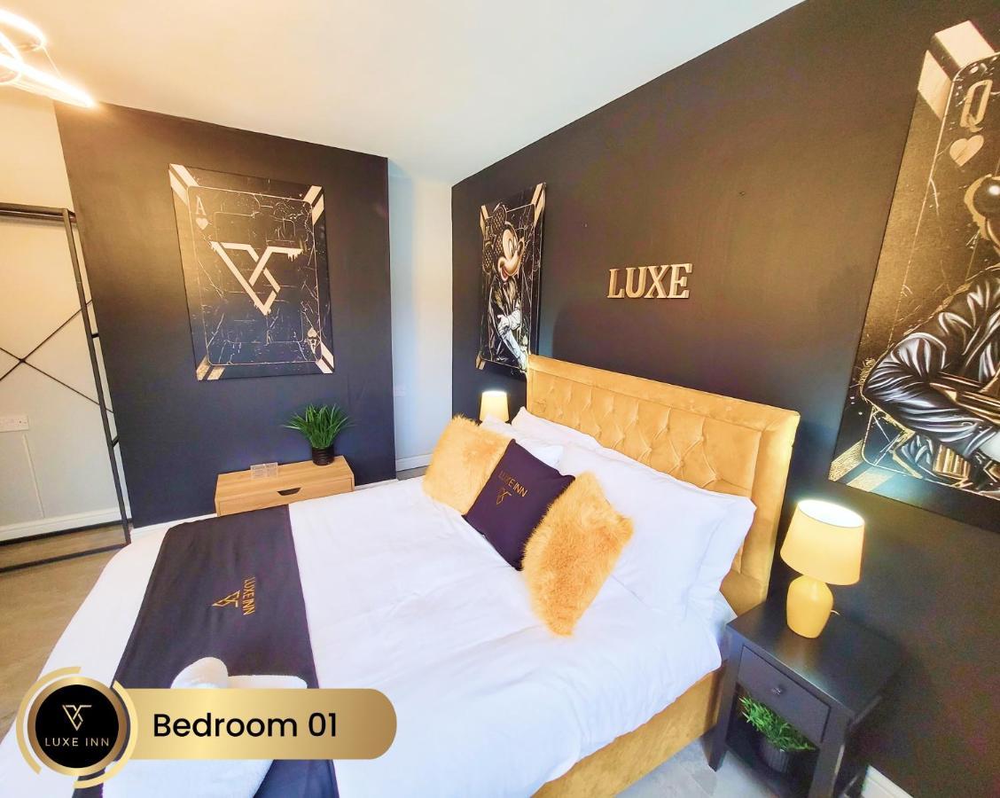 Nr Birmingham City Centre, 5 Bed, Luxe Inn Экстерьер фото