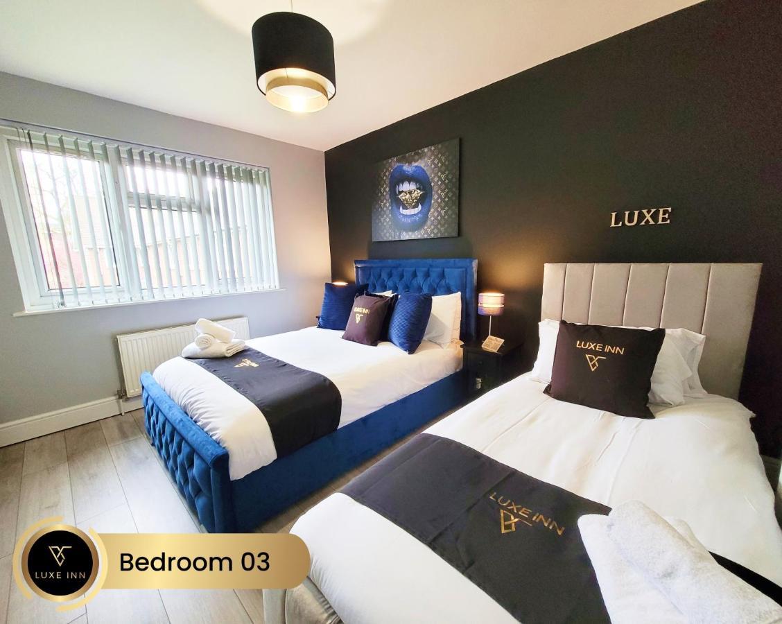Nr Birmingham City Centre, 5 Bed, Luxe Inn Экстерьер фото